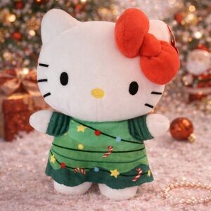 Hello kitty Christmas plush Sanrio NEW